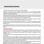 Manuale d'uso e manutenzione