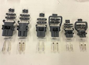 Ravioli connectors for batteries