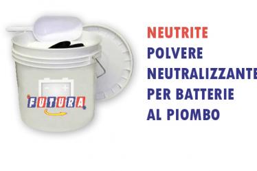 Polvere assorbente neutralizzante per batterie al piombo - neutrite